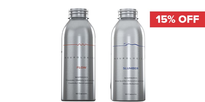 15% Off Select Neurologica Nootropics Products Cover Image